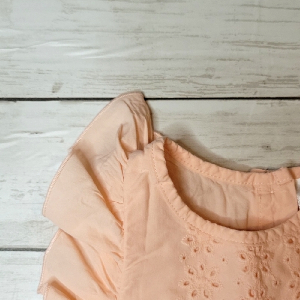 Wonder Nation Peach Ruffled Top - Picture 5 of 6